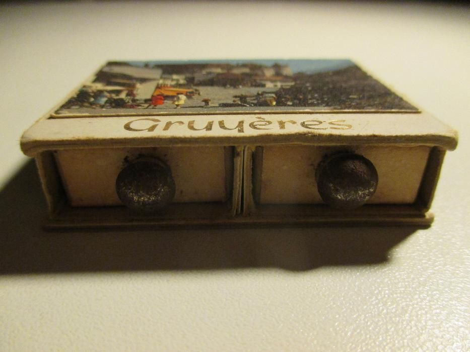 Caixa de fósforos Gruyères - Antiguidade rara