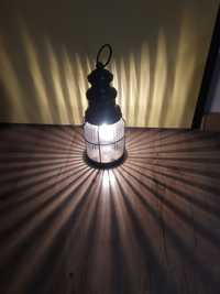 Lampa stołowa industrialna latarnia morska LED