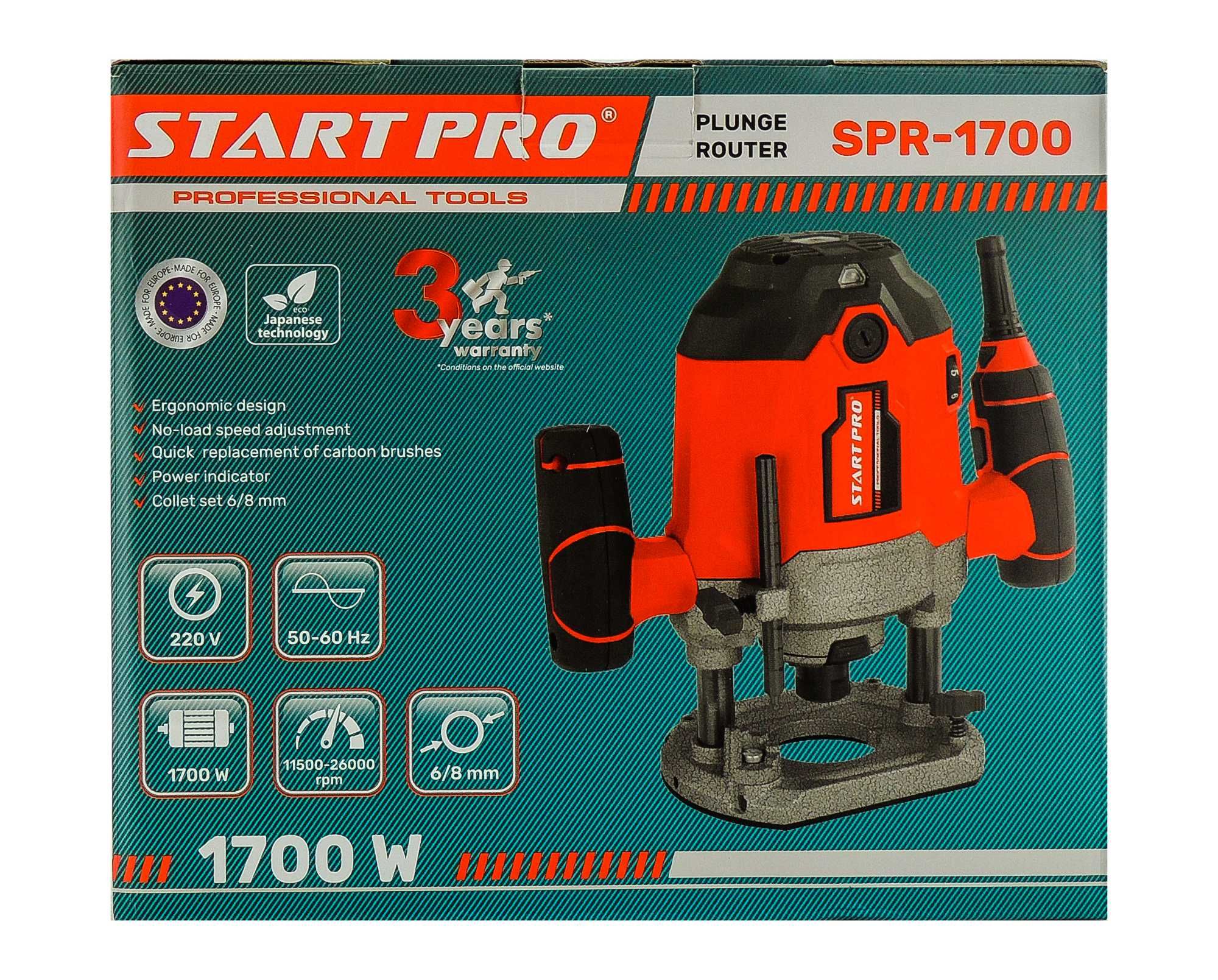 Фрезерная машина START PRO SPR-1700 фрезер по дереву