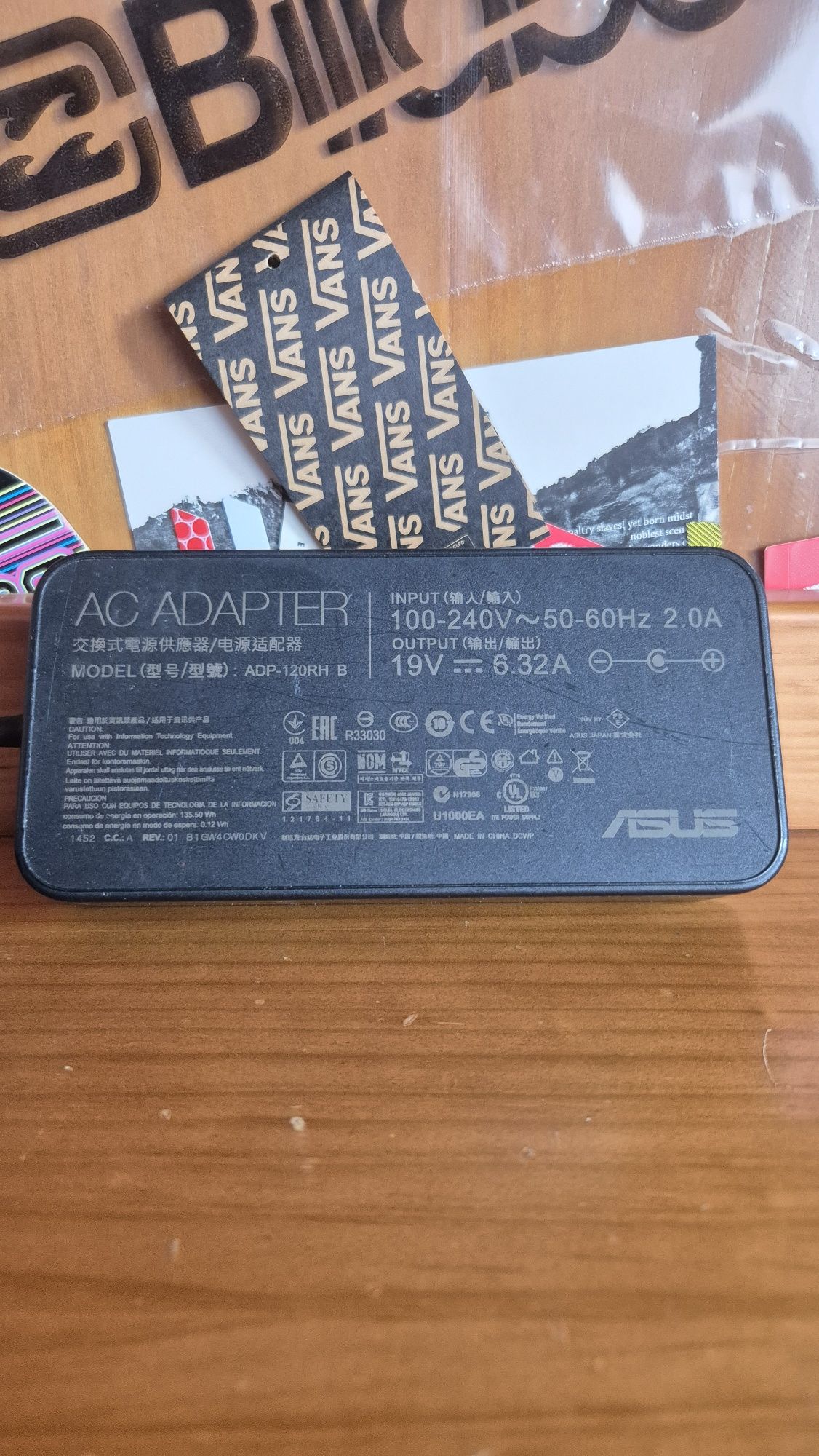 Transformador Original portátil Asus 19V 6.32A