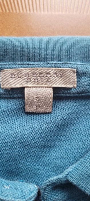Polo Burberry (Azul Turquesa)