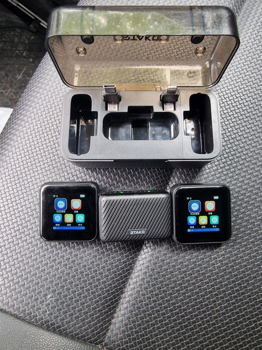 Mikrofon cyfrowy Bluetooth RTAKO 5.3 Ace k9 Clip  stan bdb stereo