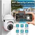Kamera monitorująca 8 MP Wifi Kamera dwukierunkowe kamery audio