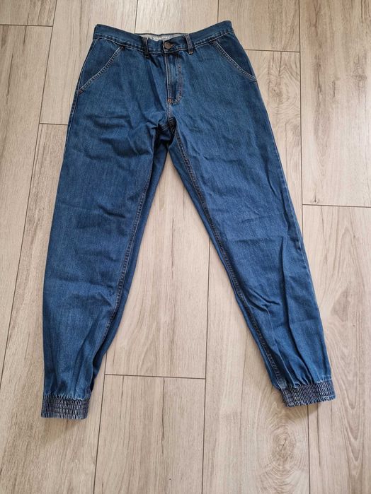 spodnie Baggy-jogery smoke story group #jeans rozmiar L.