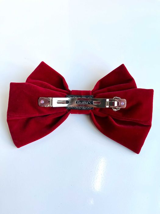Laço de veludo para cabelo