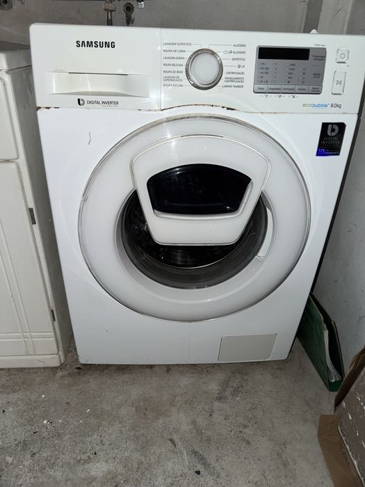 Maquina de lavar roupa Samsung Addwash WW80K5413WW 8kg
