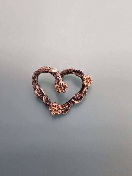 Кулон із оксидованого срібла та золота від Kochut