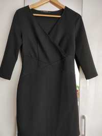 Czarna sukienka Reserved na Andrzejki, sylwestra