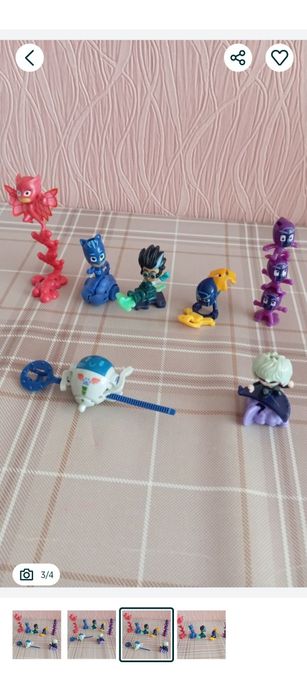 Іграшки герої в масках Кіндер герої в масках за все 150грн