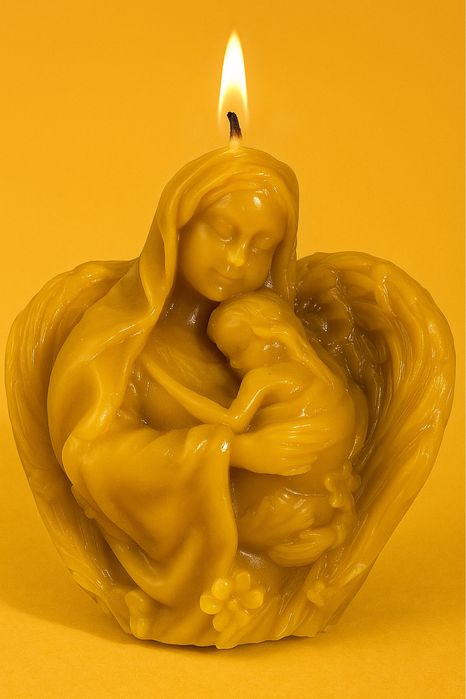 Свічки з бджолиного воску та парафіну