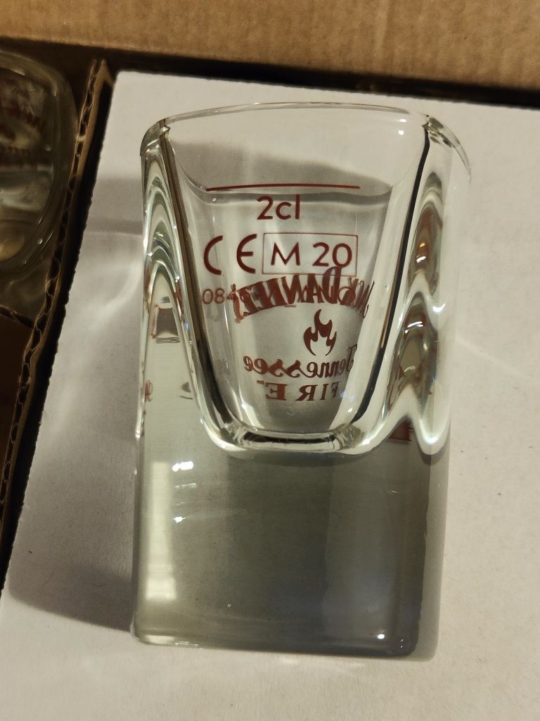 Kieliszki LUX  Jack Daniels Fire  12szt. Nowe