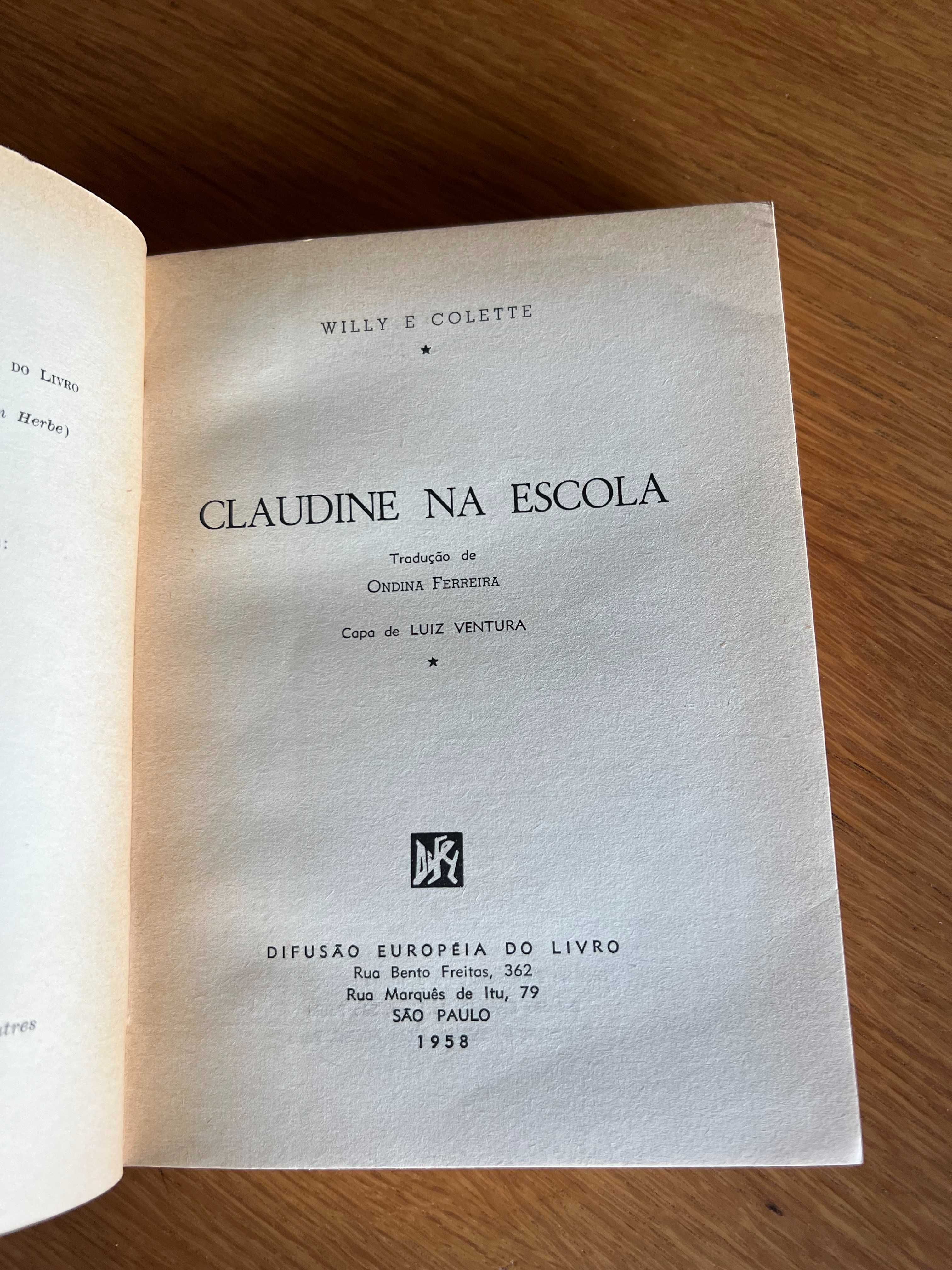 CLAUDINE NA ESCOLA      Willy e Colette