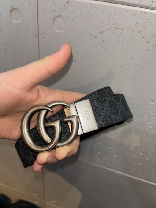 Pasek Gucci Marmont reversible rozmiar 100
