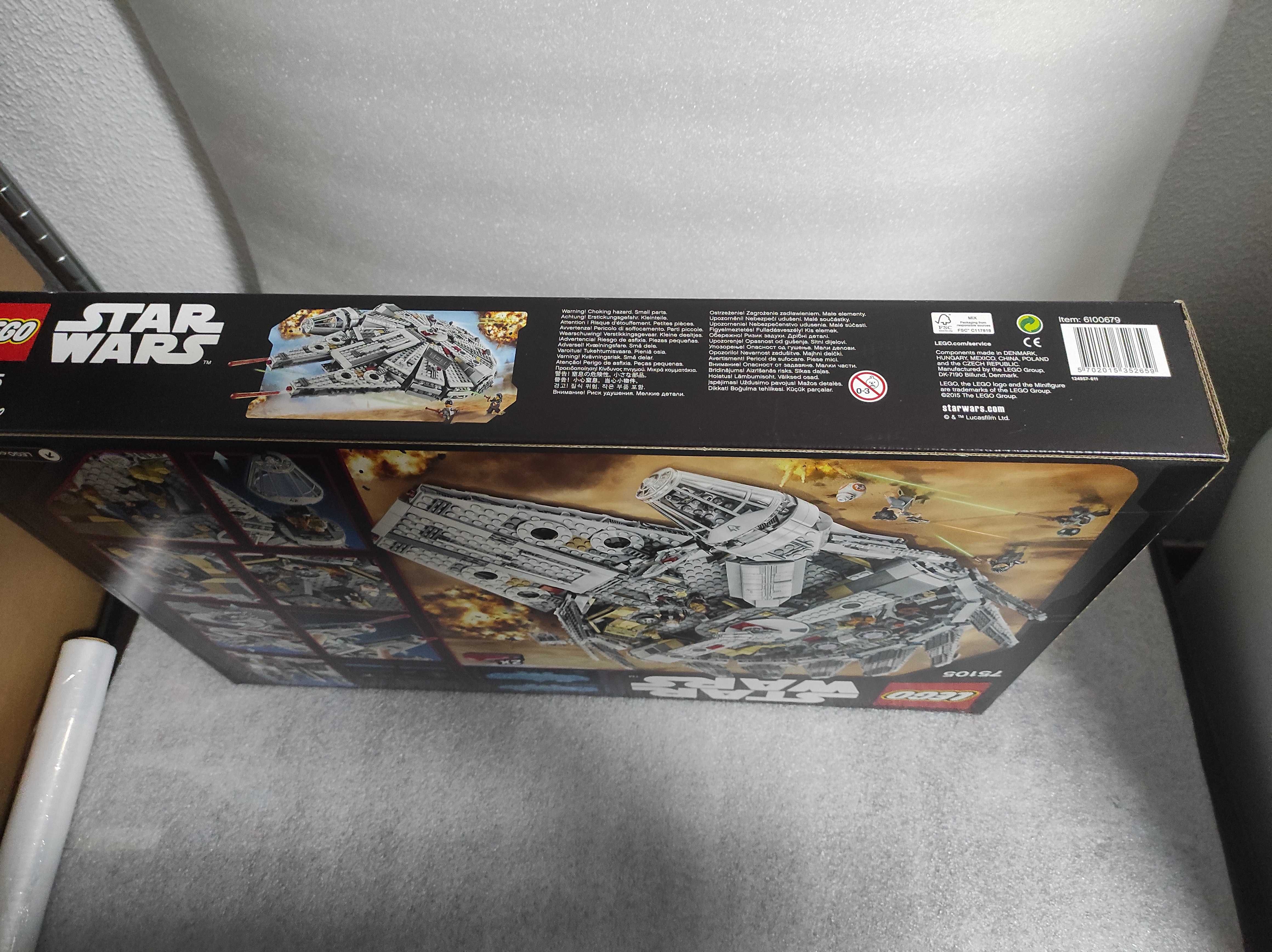 Lego 75105 Star Wars Millennium Falcon Novo e Selado Descontinuado