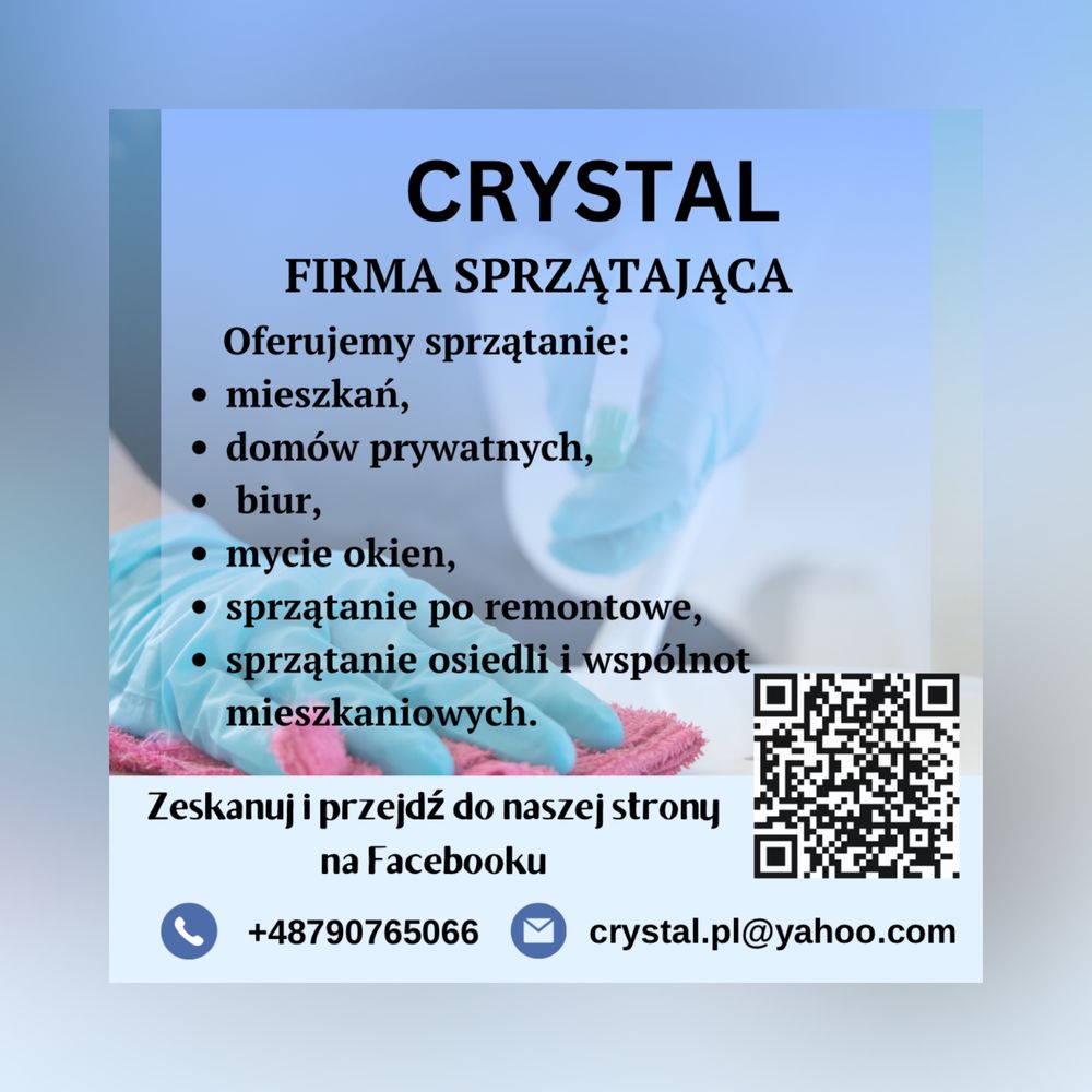 CRYSTAL - firma sprzątająca