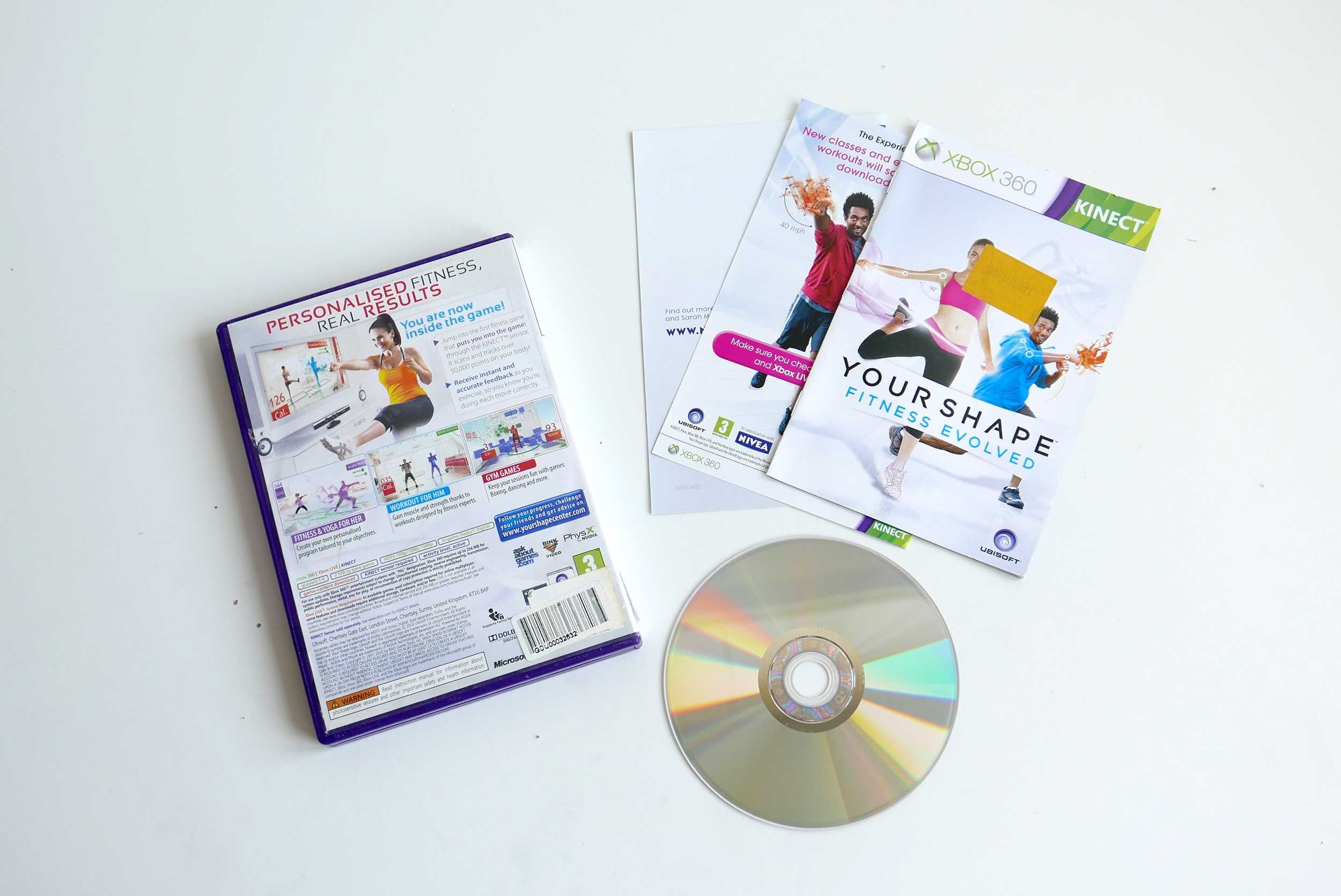 KINECT Your Shape Fitness Evolved XBOX 360