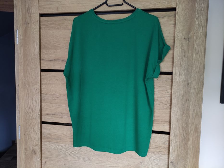 T - shirt ONLY, rorzmiar zgodny z metką, S, butelkowa zieleń,