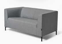 Sofa Sigma S32 Kleiber szara 2 osobowa nowa gabinet biuro