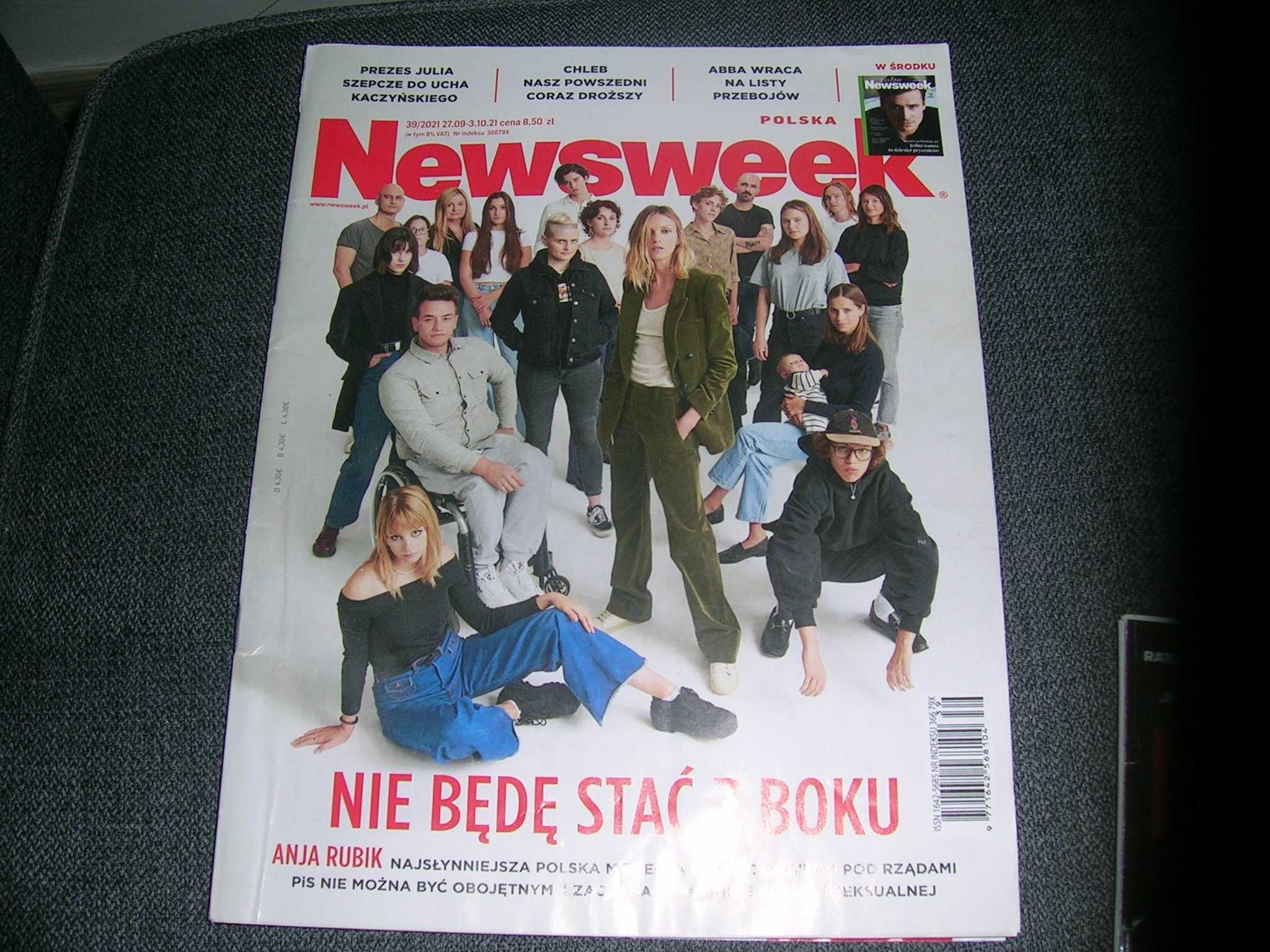 Czasopisma Newsweek nr 37,39,40,41 rok 2021