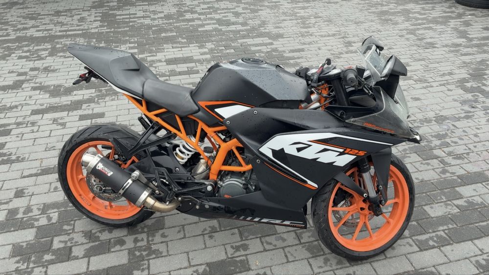 Motocykl sportowy KTM RC 125 cm
