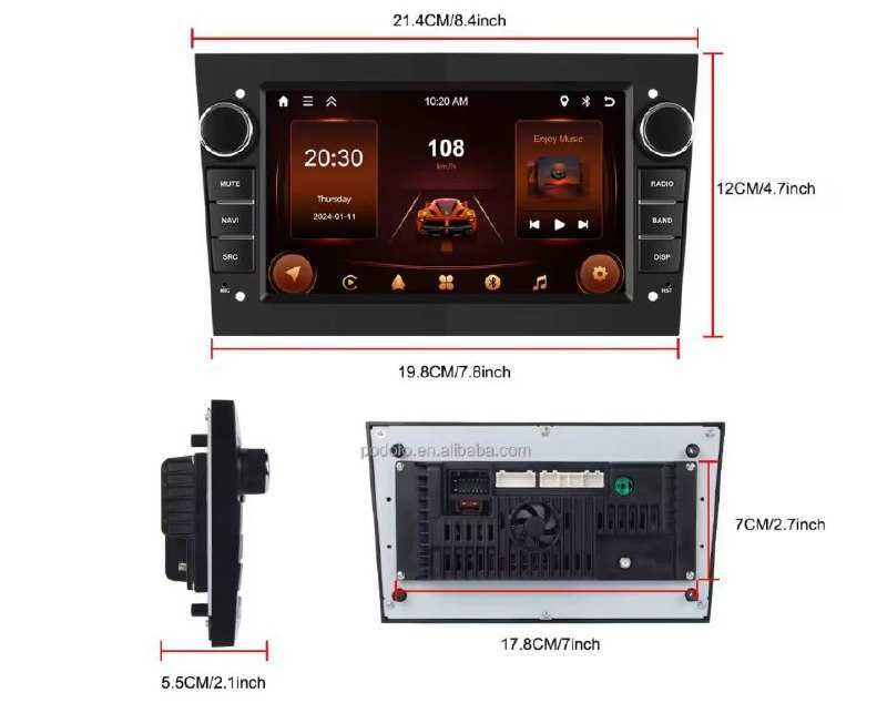 Nowe radio nawigacja android opel astra h corsa d zafira b vectra c