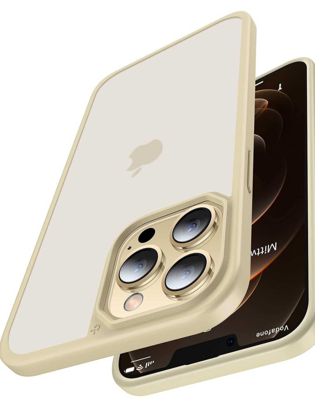 Plecki CASEKOO do Apple iPhone 13 Pro Max beżowy