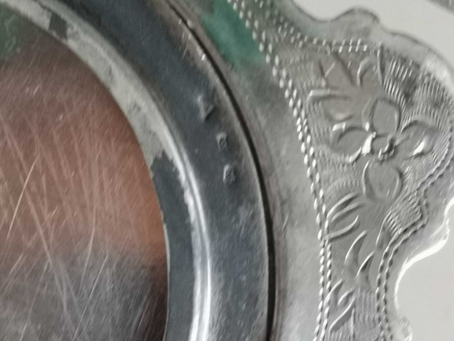puderniczka vintage srebro 900 Czechy
