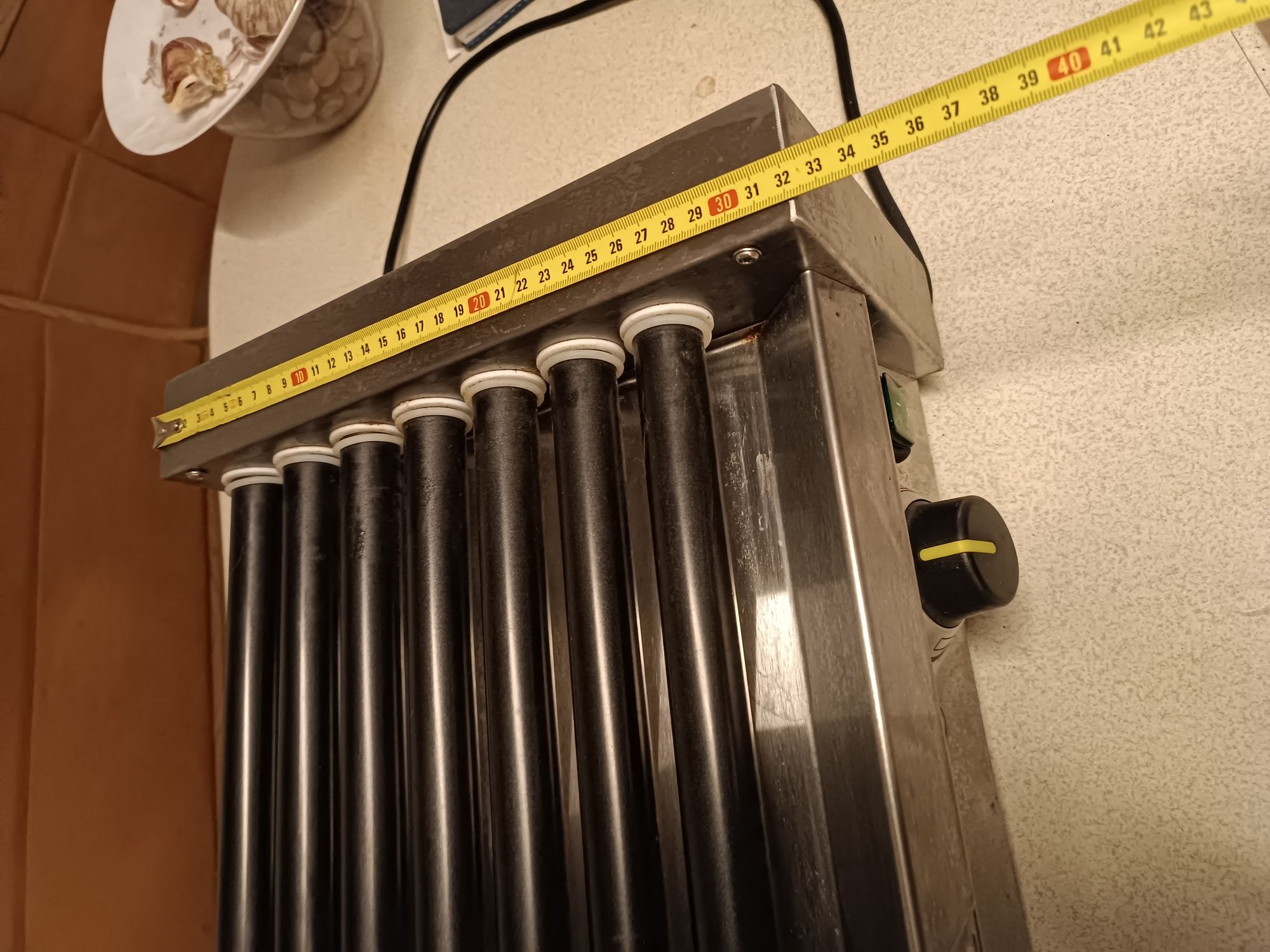 Podgrzewacz rolkowy do parówek agd rtv bar gastronomia Hendi grill jed