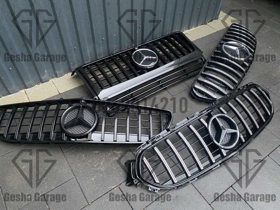 Мерседес w166 w211 w212 w222 w204 x156 w205 w906 vito решотка передняя