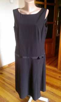 Платье,,BLACKY DRESS"чёрное.Размер44.В подарок накидка.