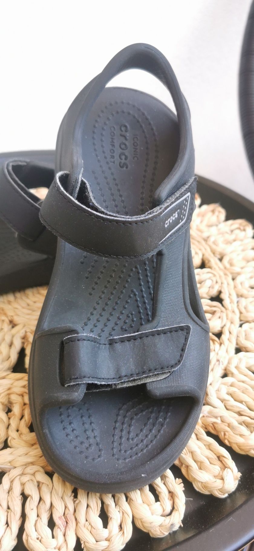 Sandały dla dziecka dziecięce na rzepy Crocs Swiftwater 34-35 J3 21.7c