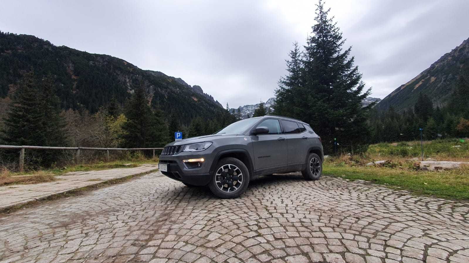 Jeep Compass 4xe PHEV Trailhawk Faktura Vat skóra wentylowana, panoram