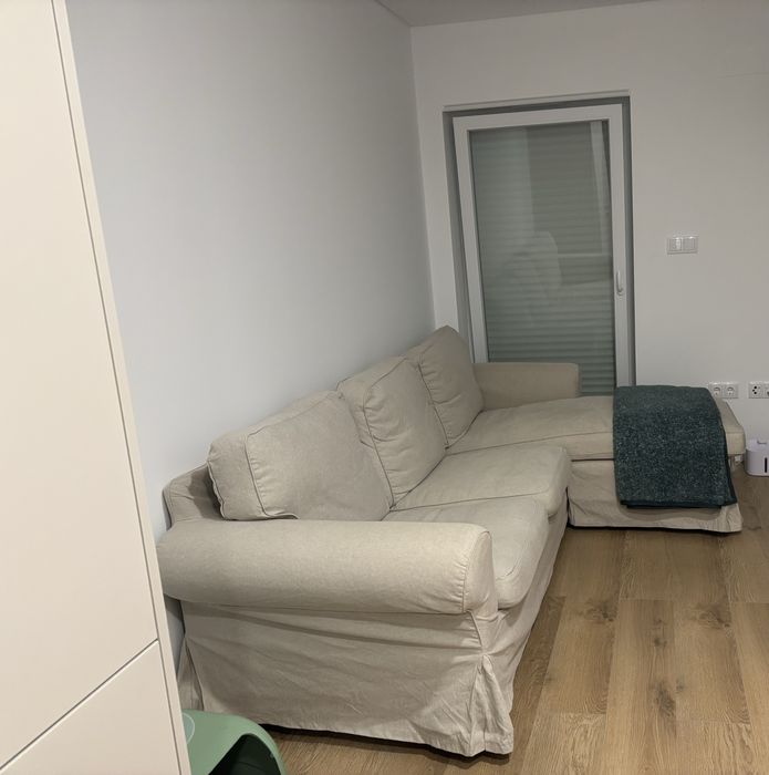 Sofá Ektorp com chaise long ikea