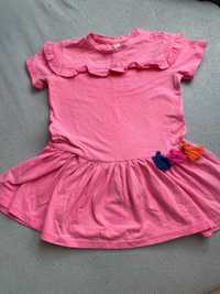 Różowa sukienka r. 86 COCODRILLO. 2