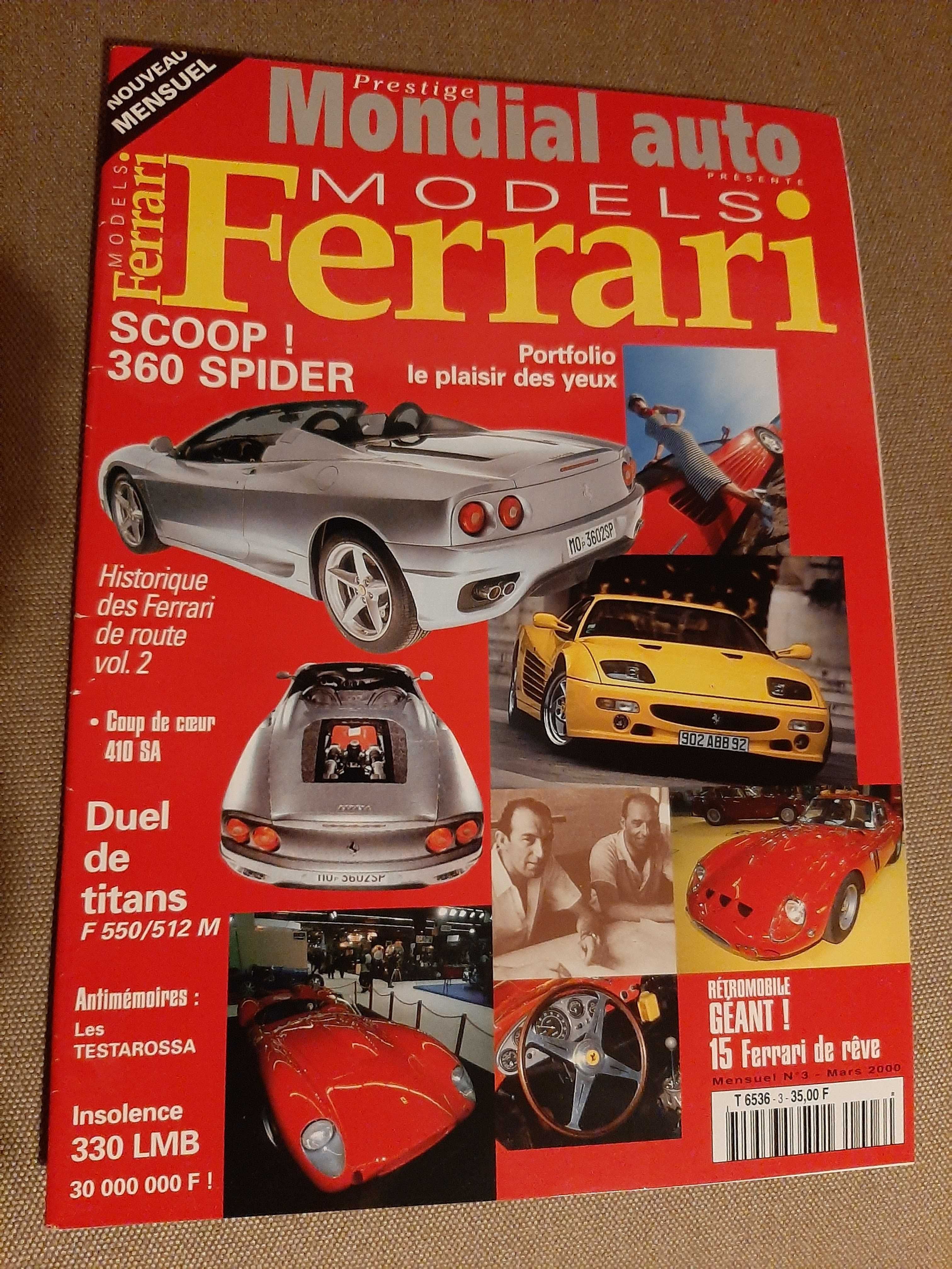 Revistas Ferrari - Forza, Ferrari Club, outras