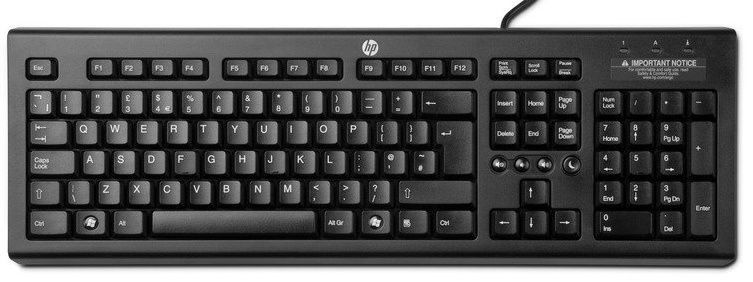 Logitech Klawiatura Do Komputera Przewodowa, Jak Nowa Lub HP Keyboard