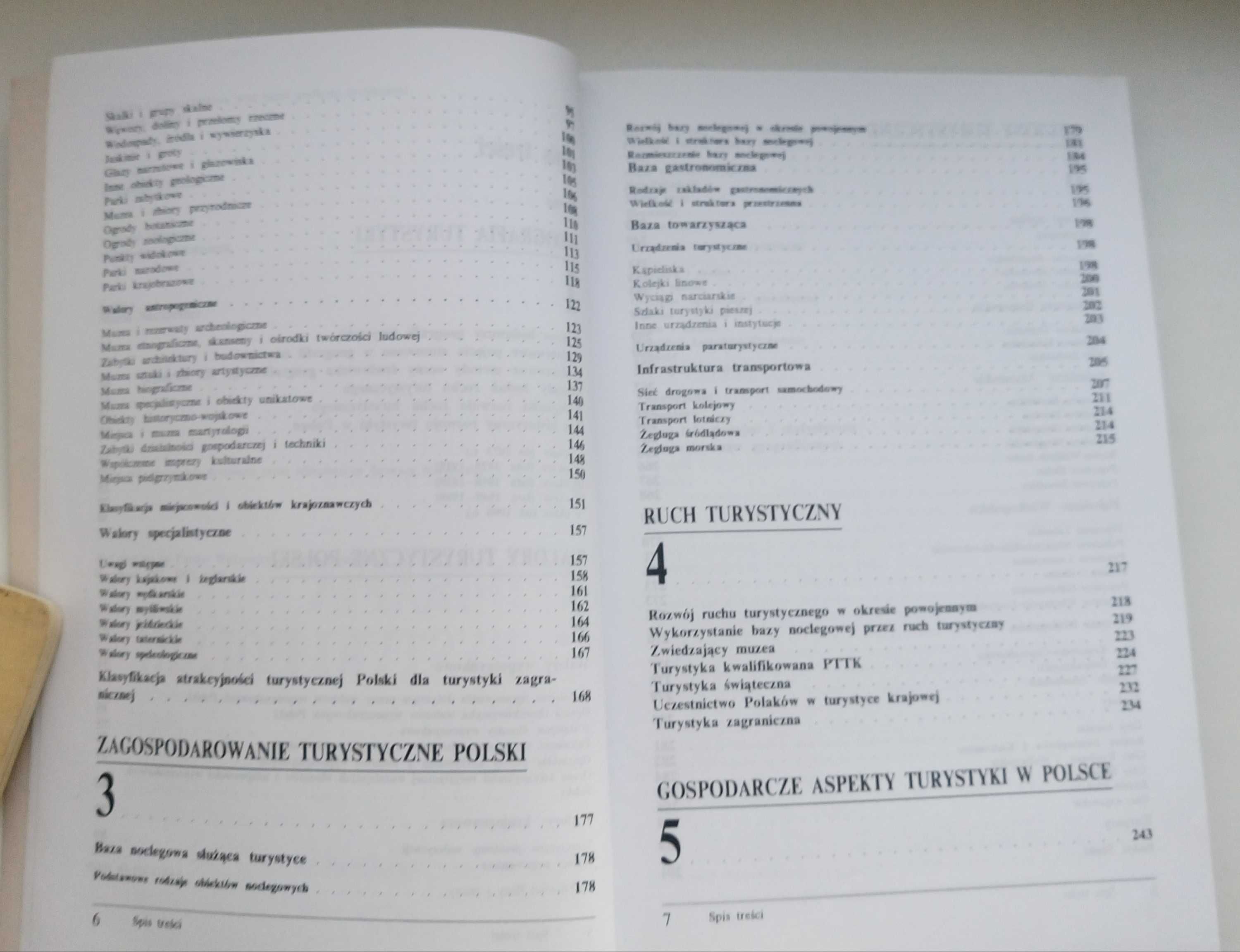 Geografia turystyki Polski, Lijewski, Mikułowski, Wyrzykowski, 1998r.