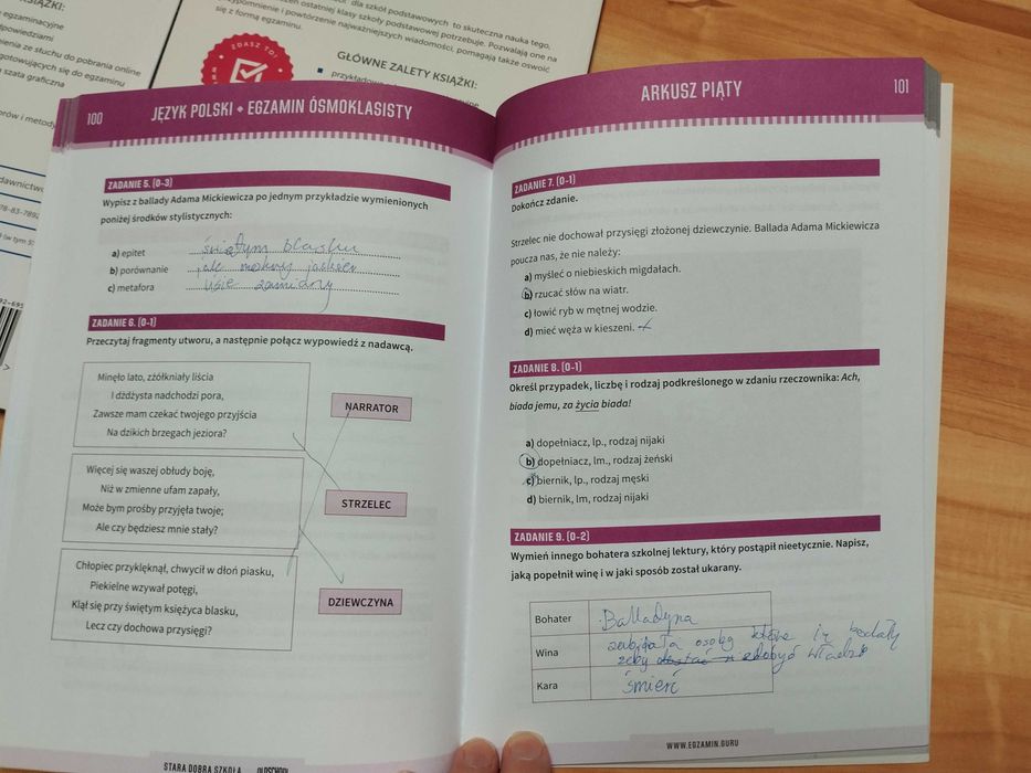 Egzamin Ósmoklasisty Oldschool Język Polski Matematyka Język Angielski