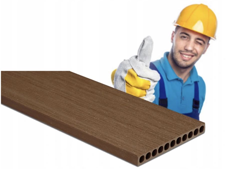Sztachety kompozytowe Winfloor szczotkowane 1000x140x15 szybko i tanio