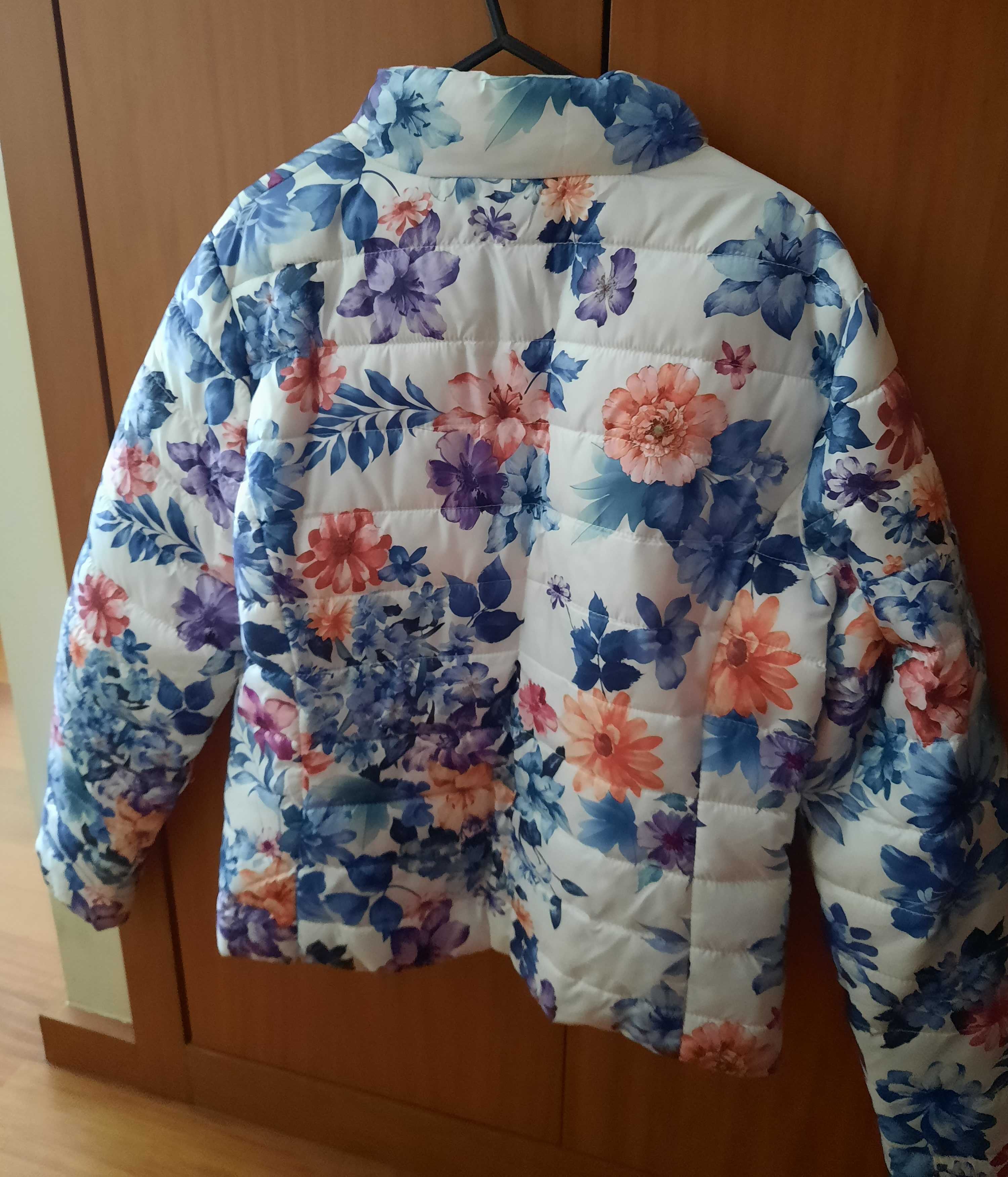 Casaco com estampado Floral