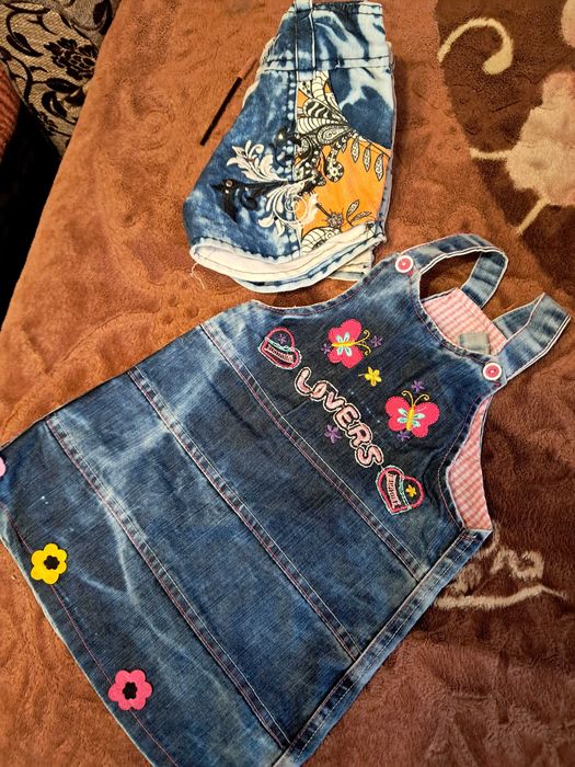 Джинсові речі на дівчинку 2роки