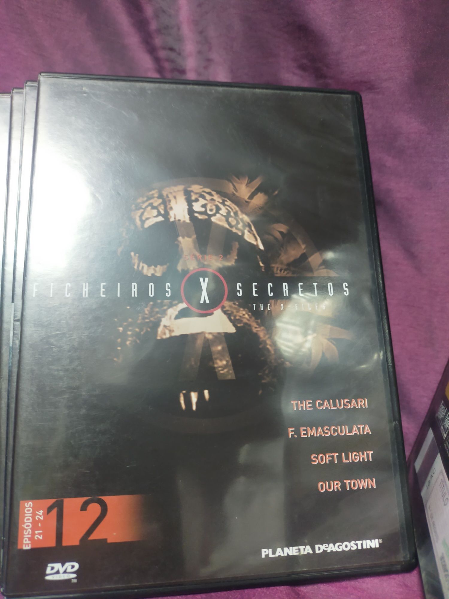 DVD x-files ficheiros secretos