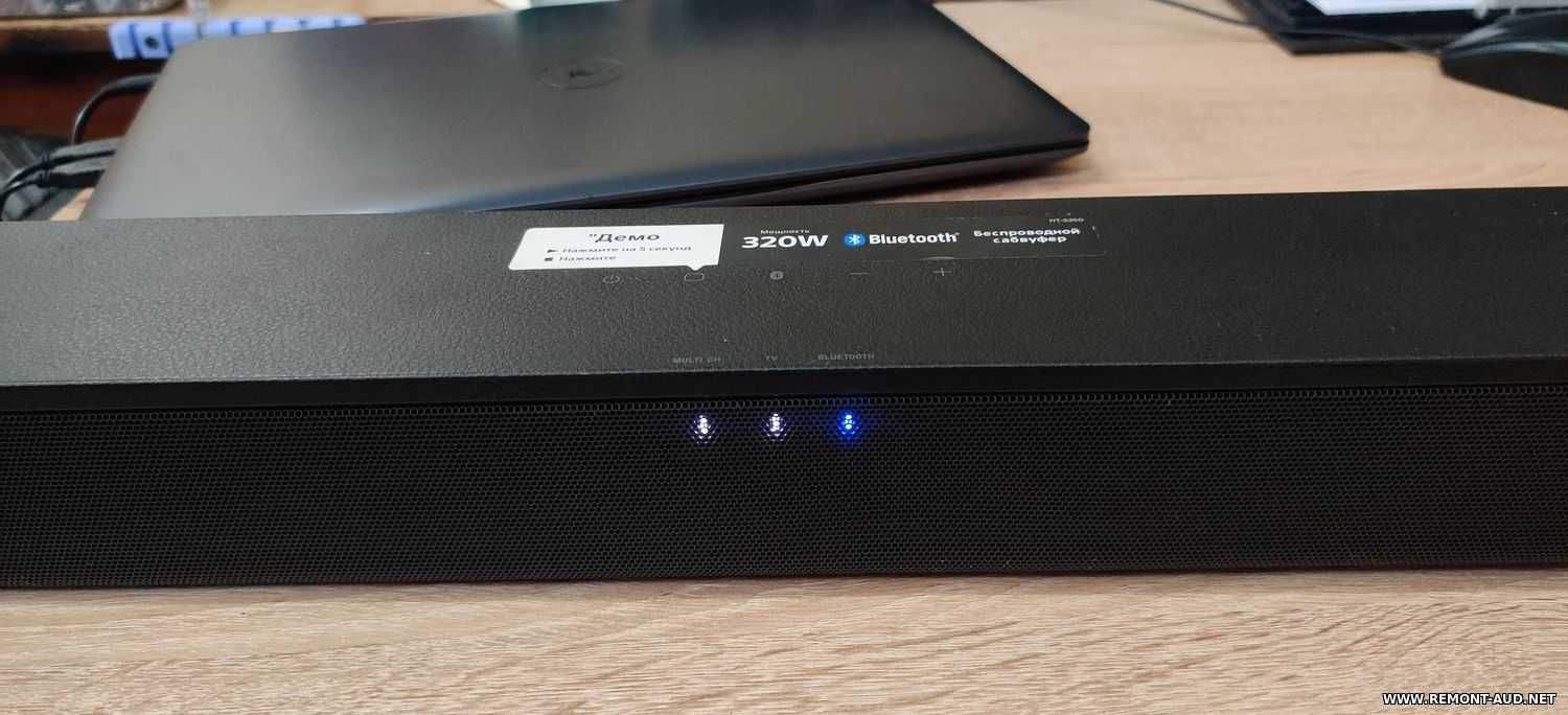 Саундбар Sony HT-S350 як новий з сабввуфером, звук просто супер.