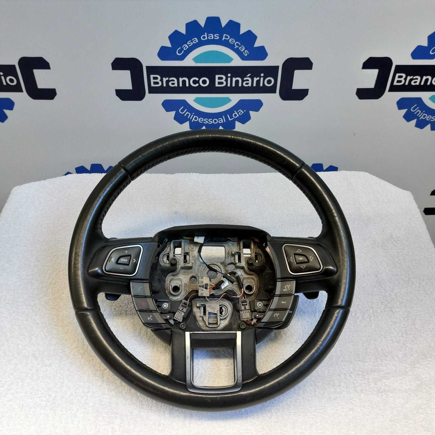 Volante com patilhas Range Rover Evoque