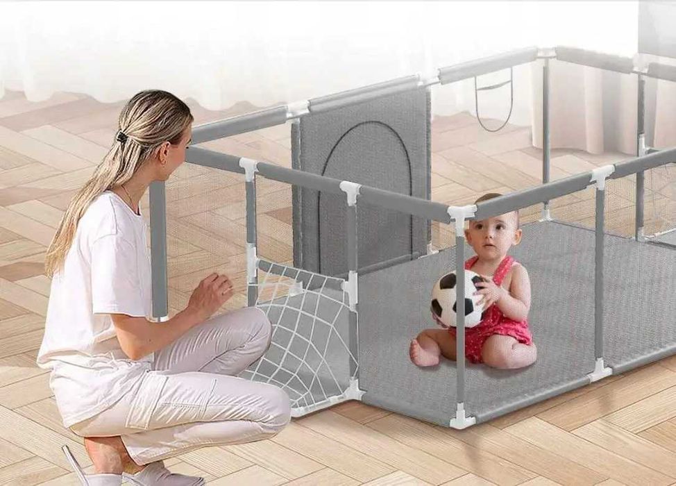 Дитячий манеж-ігрова зона 180×120см висота 40 см