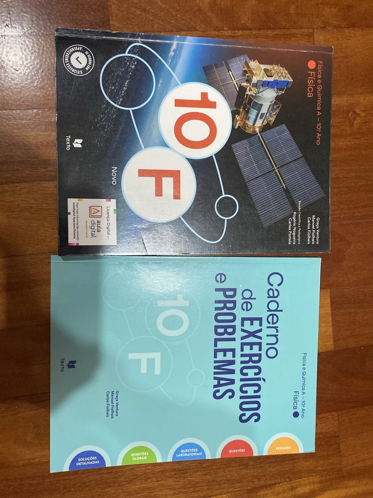 10F - manual + caderno de exercicios e problemas de 10ano