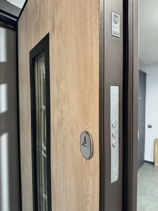 Вхідні двері вулиця ABWEHR модель Solid Glass