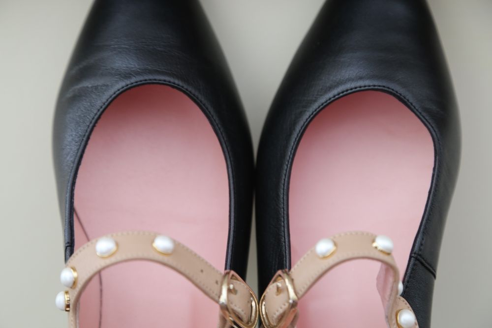 Pretty Ballerinas-sapatos mulher elegante90%NOVO