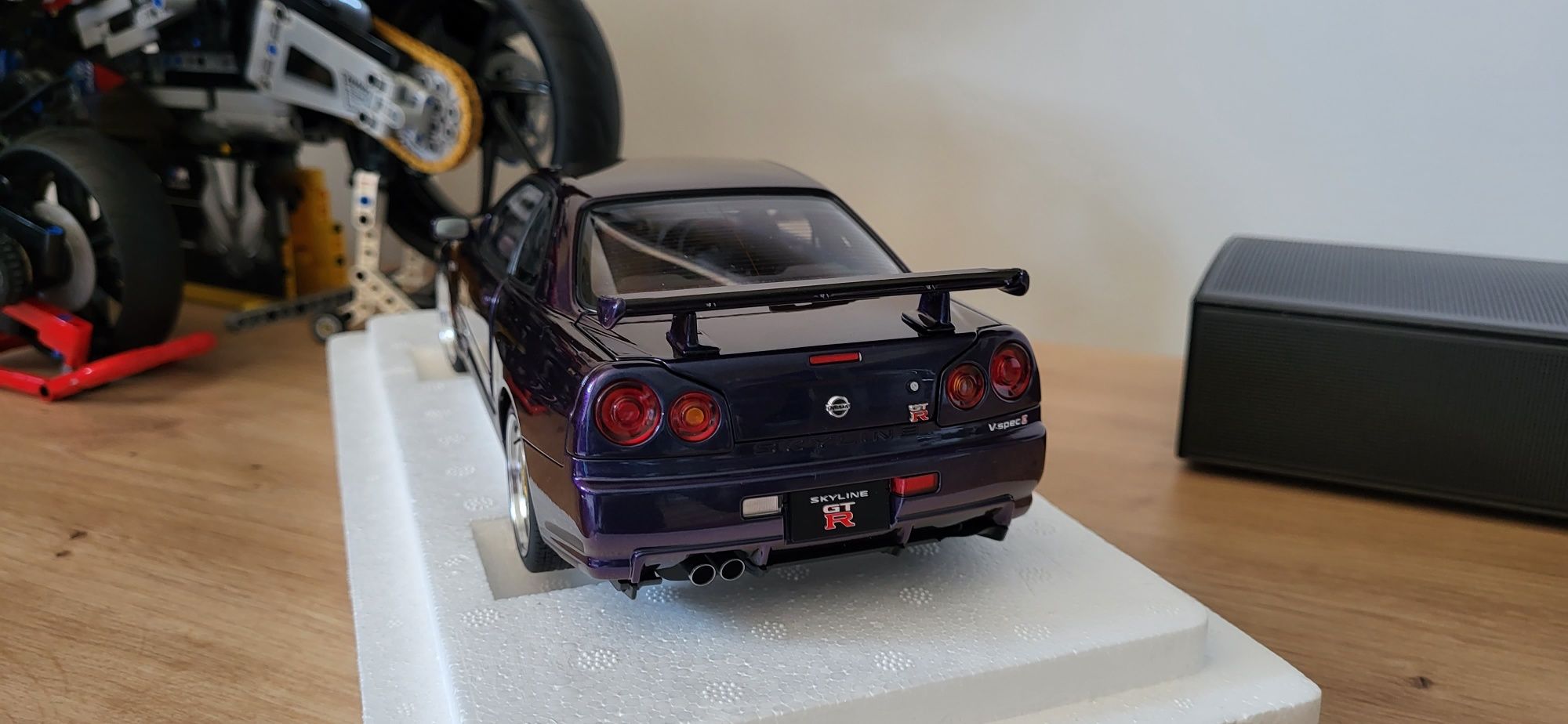 Nissan gtr skyline r34 autoart