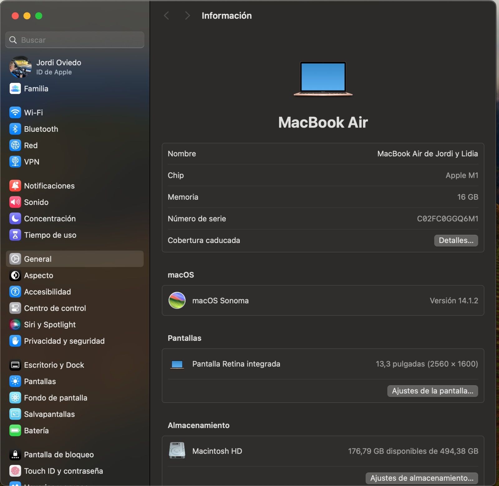 Macbook Air 16Gb 512Gb SSD